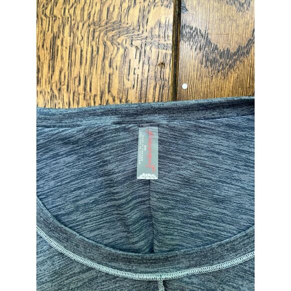Free People Movement FP Right On Run Long Sleeve Layer Skyline Blue Medium New - Picture 4 of 6